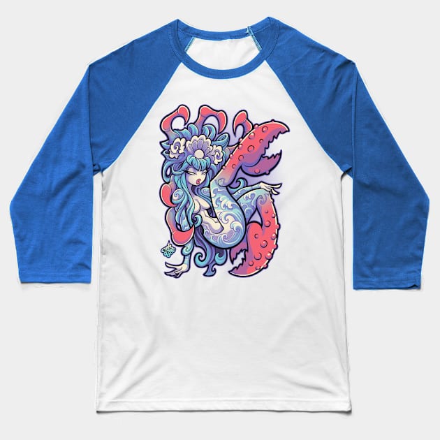 ZODIAC CANCER Baseball T-Shirt by JEHSEE